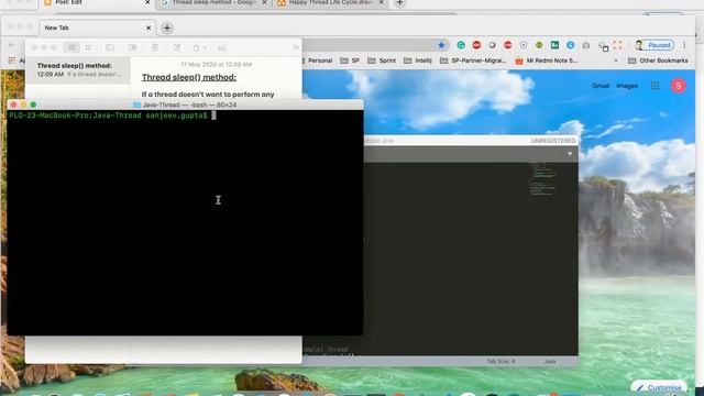 Java Multithreading- sleep() method смотреть онлайн