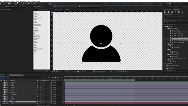 Animated Word Cloud into any shape in After Effects | No Plugin Required смотреть онлайн