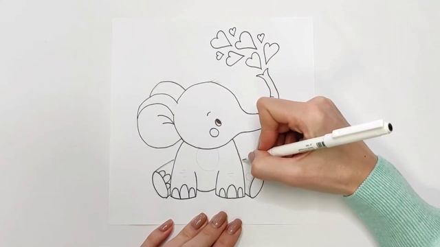 Познавательное рисование для детей с KIDS CLUB ARTY. Видеоурок. Как нарисовать слоника смотреть онлайн