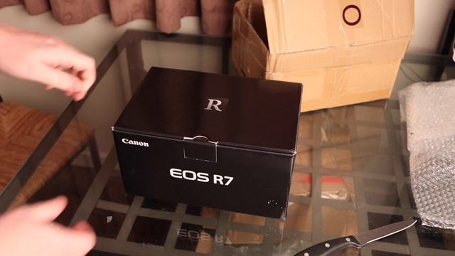 New Canon R7 camera unboxing a grey import from Hong Kong E-infinity смотреть онлайн