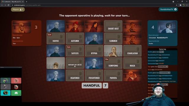 Codenames Part 2 with the Forest of Flesh crew and chat! смотреть онлайн