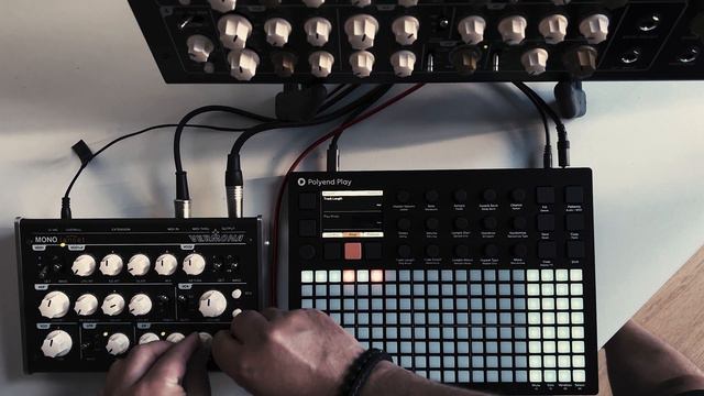 Live performance with Polyend Play, Vermona Perforumer MK2 and Vermona Mono Lancet смотреть онлайн