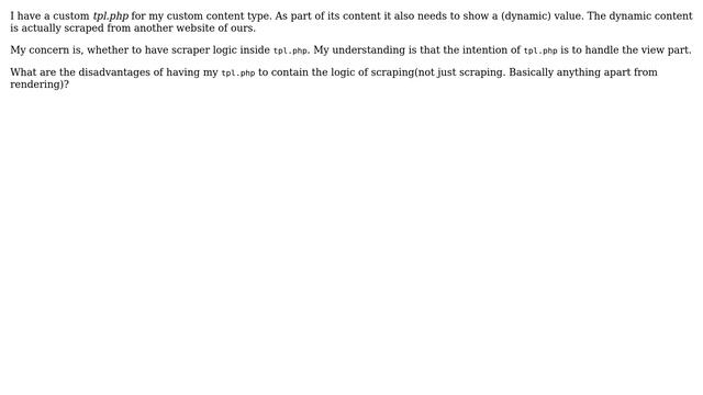 Drupal: Design concern with custom tpl.php смотреть онлайн