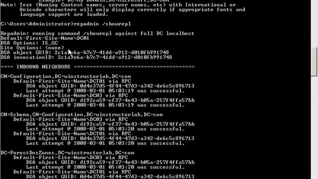 AD Active Directory Replication смотреть онлайн