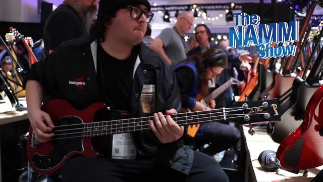 Gibson Les Paul Junior DC Bass at NAMM 2019 смотреть онлайн