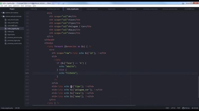 Implementando a Listagem dos Registros Inseridos no Banco de Dados – HTML + PHP + PostgreSQL смотреть онлайн