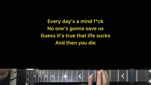 Leah Kate - Life Sux | Karaoke Guitar Instrumental смотреть онлайн
