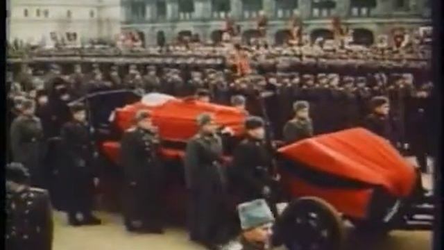 Похороны И.В.Сталина. Редкие, раритетные кадры. смотреть онлайн