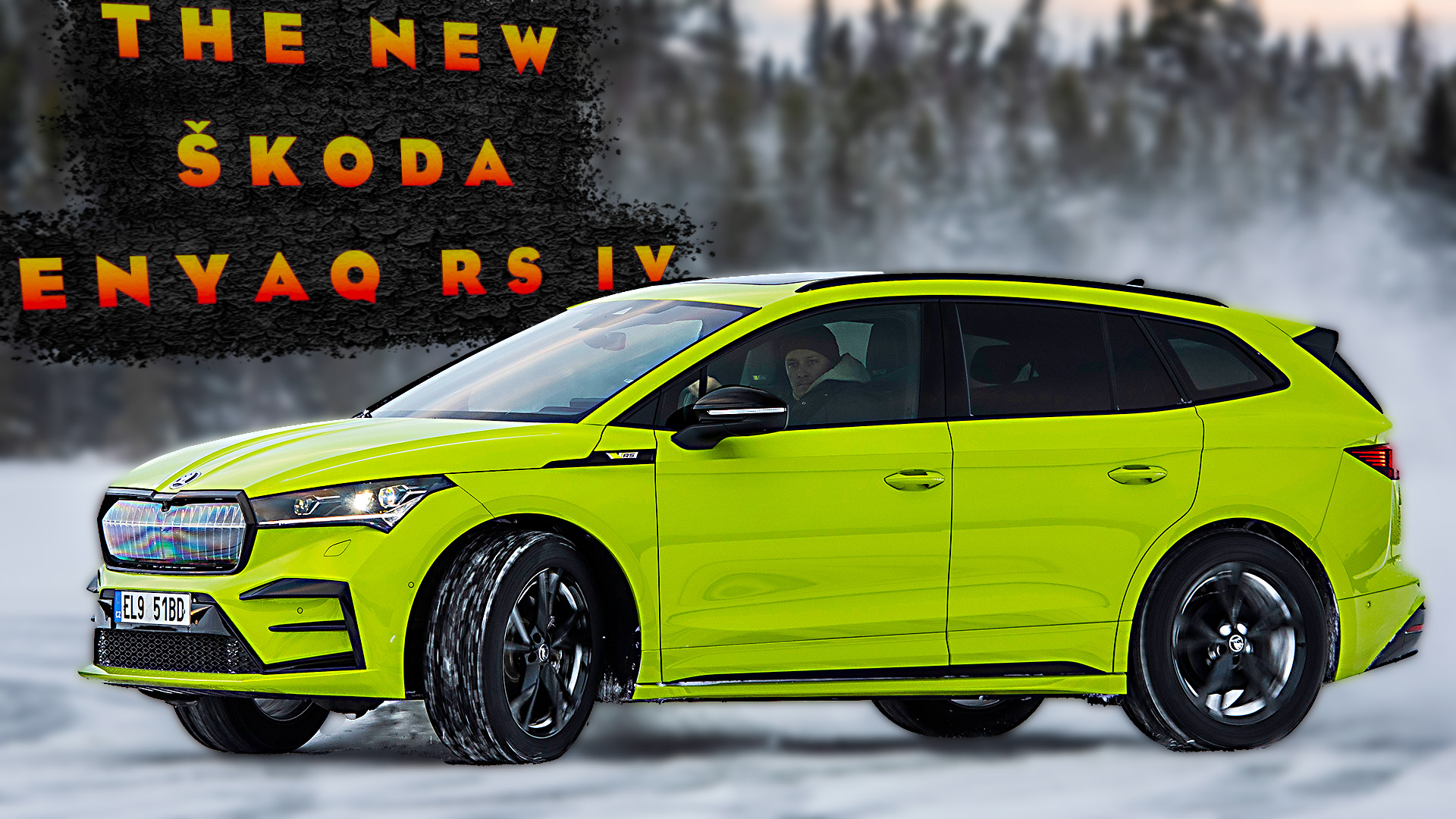 Новая Skoda Enyaq Coupe RS IV! смотреть онлайн