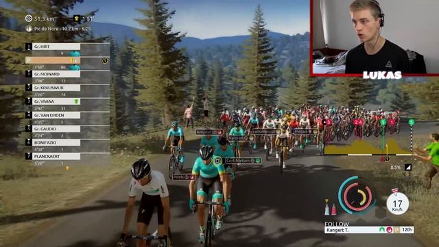 Le Tour De France 2018 PS4 | Astana #15 - FUGLSANG ATTACKS?!? (Walkthrough English Gameplay Ep15) смотреть онлайн