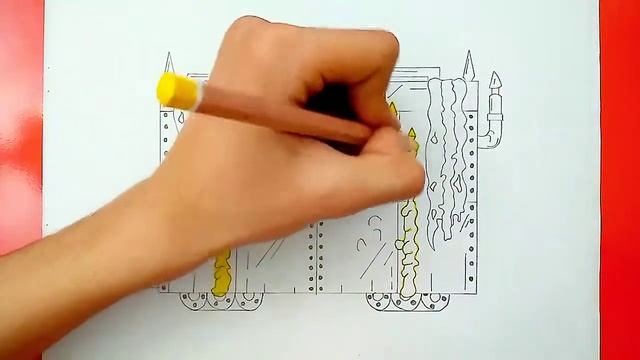 Как нарисовать танк бронекарета || How to draw a armored tank смотреть онлайн