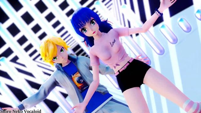 【MMD×Miraculous】Paka Paka【Marinette×Adrien】【60fps】 смотреть онлайн