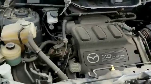 Проверка контрактного двигателя MAZDA MPV 2004 LWFW смотреть онлайн