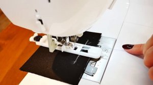 Как сделать петлю на швейной машине?