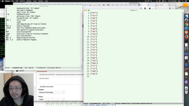 xah talk show, 2019-03-07. emacs lisp, write a command to convert English to Runic смотреть онлайн