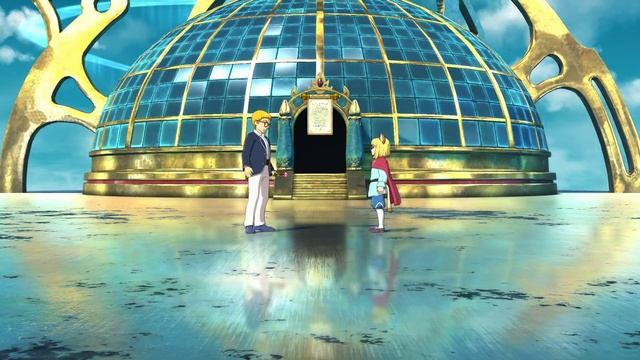 Ni No Kuni 2 Возрождение Короля. Прохождение на русском (Ходячая крепость) Бальмодин. Босс. Часть 4 смотреть онлайн
