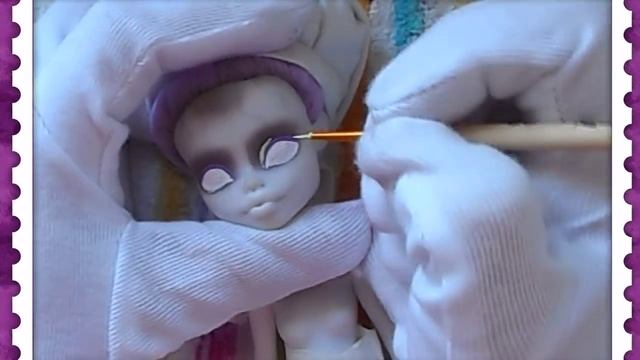 ЗОМБИ ГАГА/ЛИЦО/Zomby Gaga Doll/Monster High/ООАК ч.2/ Muza Rukodeliya ? смотреть онлайн
