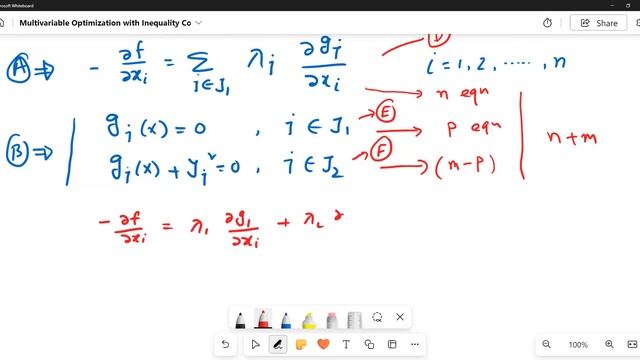 Kuhn Tucker conditions смотреть онлайн