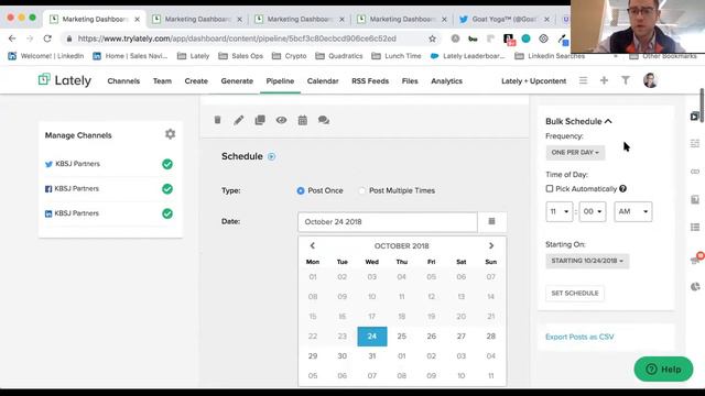 Lately & UpContent Webinar смотреть онлайн