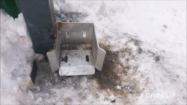 Не стандартная закладная для откатных ворот. До лета доживет? смотреть онлайн