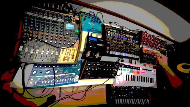 Lazy Sunday rush - live dawless synth jam. #7, смотреть онлайн