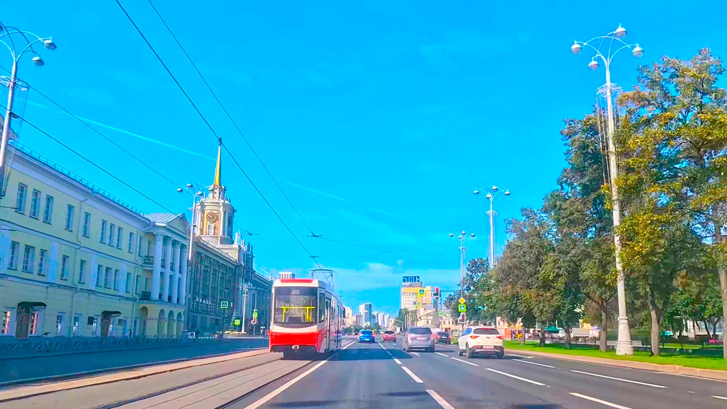 Первый осенний выходной на авто по улицам Екатеринбурга 1 часть смотреть онлайн