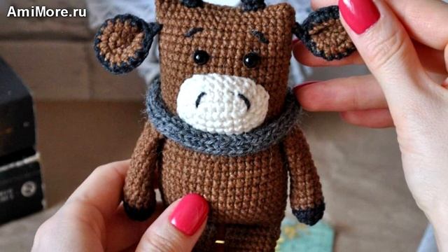 Амигуруми: схема Бычок Макарыч. Игрушки вязаные крючком - Free crochet patterns. смотреть онлайн
