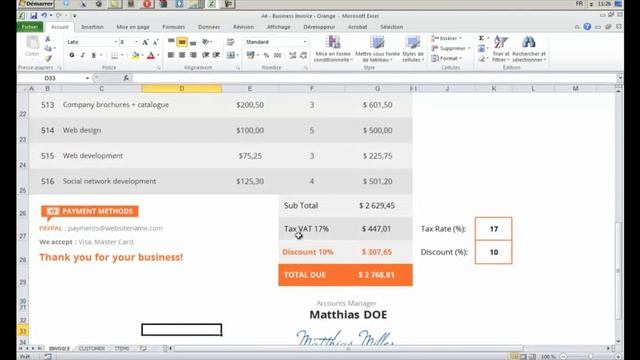 Smasher Invoices Excel смотреть онлайн