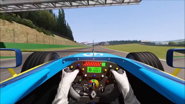 Assetto Corsa Car Mod: Renault R24 @ Spa-Francorchamps + Download смотреть онлайн