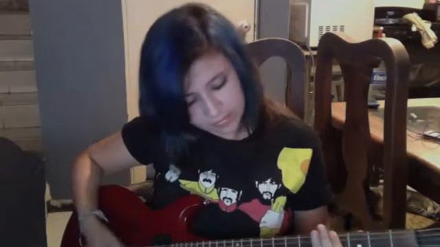 HIM - Wings of A Butterfly (Girl Guitar cover) смотреть онлайн