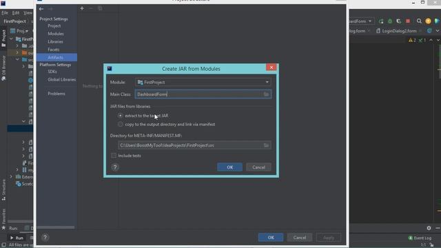IntelliJ IDEA: Create an Executable JAR File with External Libraries смотреть онлайн