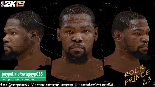 Kevin Durant NBA 2k14 Face 2 versions! смотреть онлайн
