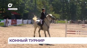 Во Владивостоке состоялся турнир по конкуру