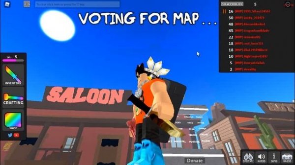 Murder Mystery Roblox. Codes for weapons. Коды  на оружие в Роблокс.