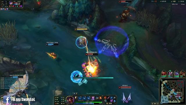ONE Q BLASTS FOR 50% OF THEIR HP! FULL CRIT VIKTOR DOES MAGIC CRITS? - League of Legends смотреть онлайн