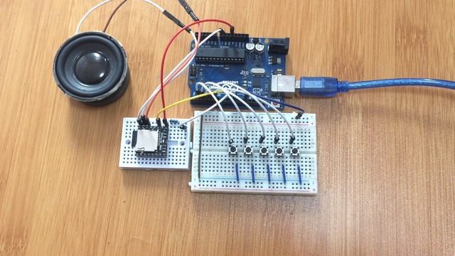 MP3 PLAYER USING DFPLAYER MINI MODULE WITH ARDUINO. смотреть онлайн