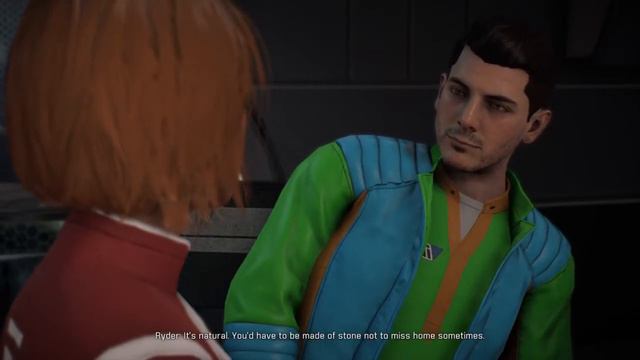 Mass Effect Andromeda Scott and Suvi Have a Break смотреть онлайн