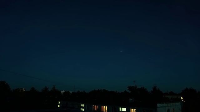 Пролёт МКС. ISS Fly Over. [Ultra HD] Гатчина 09.08.2015 22:23 x12 смотреть онлайн