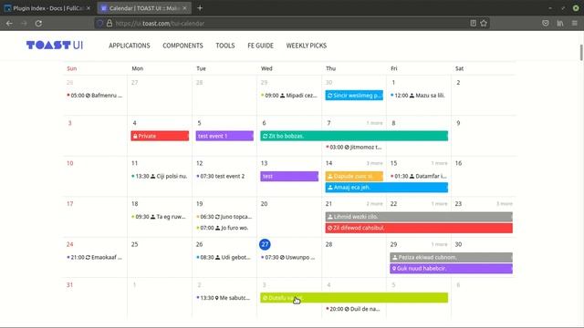 Reactive Full Event Calendar with Vue 3 смотреть онлайн