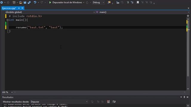 C++: Renombrar un archivo de texto con la función "rename" смотреть онлайн