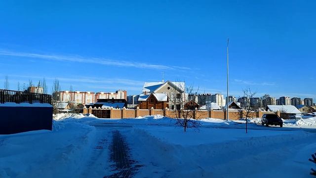 MiniВлог №2. Обзор микрорайона Тюмени ЖК "Ожогино". [4К] смотреть онлайн