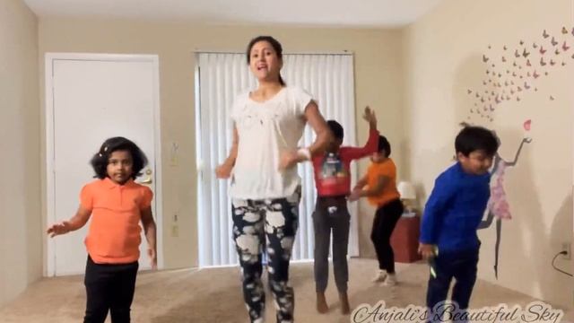 I Like To Move It Move It | Zumba Dance Workout | Easy Steps For Kids | Anjali’s Choreography
