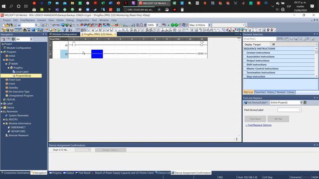 PLC/HMI Programming | Editing a program | Mitsubishi MELSOFT GX Works 3 & GT Designer 3 смотреть онлайн