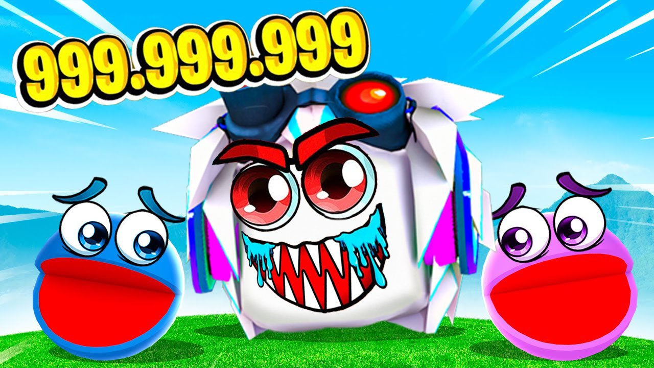 ВЫРАСТИЛ МАКСИМАЛЬНОГО РАЗМЕРА ШАР ПОЕДАЯ ДРУГИХ ИГРОКОВ В РОБЛОКСЕ! ROBLOX Ball Battle Simulator смотреть онлайн