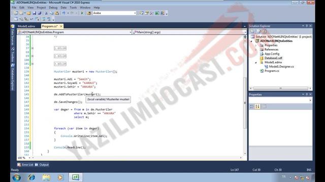 10. Gün Konu 5- Basit Sorgular ve Çıkan Problemler SQL Server Compact Edition ve Identity... смотреть онлайн