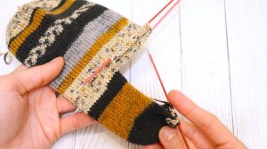 Как вязать пятку. Показываю простой способ