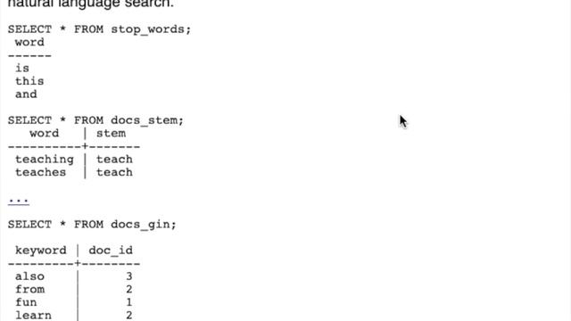 Lecture: 05 FullText 05 Natural SQL 1080 смотреть онлайн