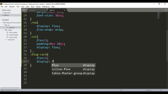How To Create A Responsive Blog and News Card Design with HTML and CSS смотреть онлайн