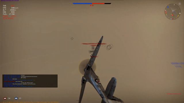 War Thunder Gameplay- Spitfire Mk 24 Griffon Powered BEAST! смотреть онлайн