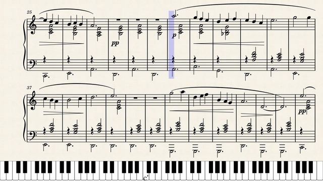 Erik Satie - Gymnopédie No. 3 Sheet Music смотреть онлайн